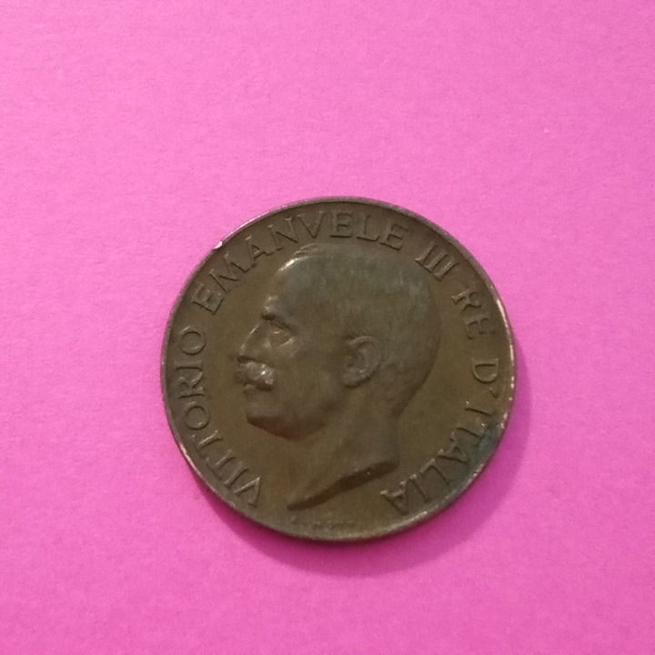 1932 Italian 5 Centesimi - Vittorio Emanuele III Coin