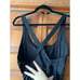 NWT Andie Women's The Full Coverage Tulum One Piece Swimsuit Black Size XL