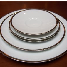 Dinner Plate, Salad Plate, 2 Bread & Butter Plates & Saucer Brigette b: NORITAKE