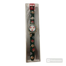 Swatch 1993 vintage Chrono Riding Star SCK102 new in box with new battery