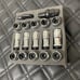 New 20PCs Silver Volks Racing Style Lug Nuts M12x1.5