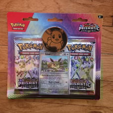 POKEMON TCG: SCARLET AND VIOLET: PRISMATIC EVOLUTIONS TWO-BOOSTER BLISTER