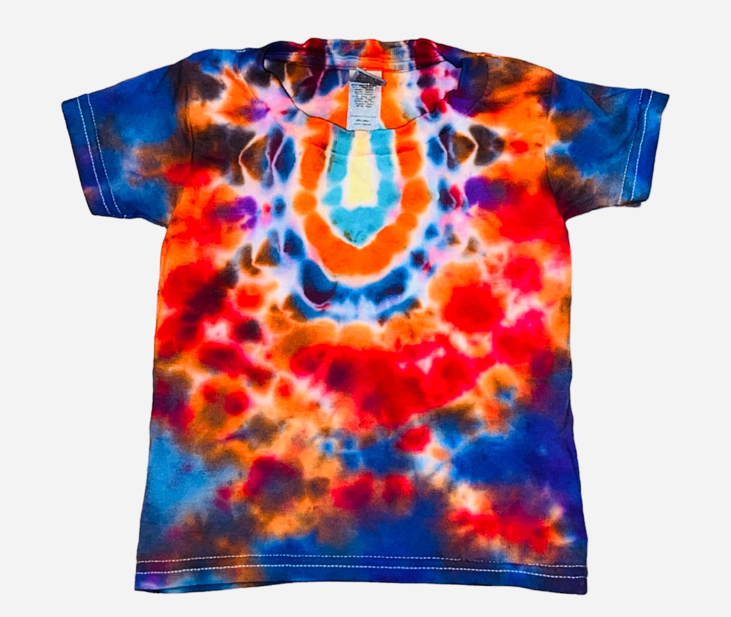 Kids ice dyed shirt