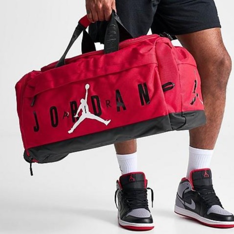 Jordan Velocity Duffel Bag (62,5L), Color: Gym Red/Black