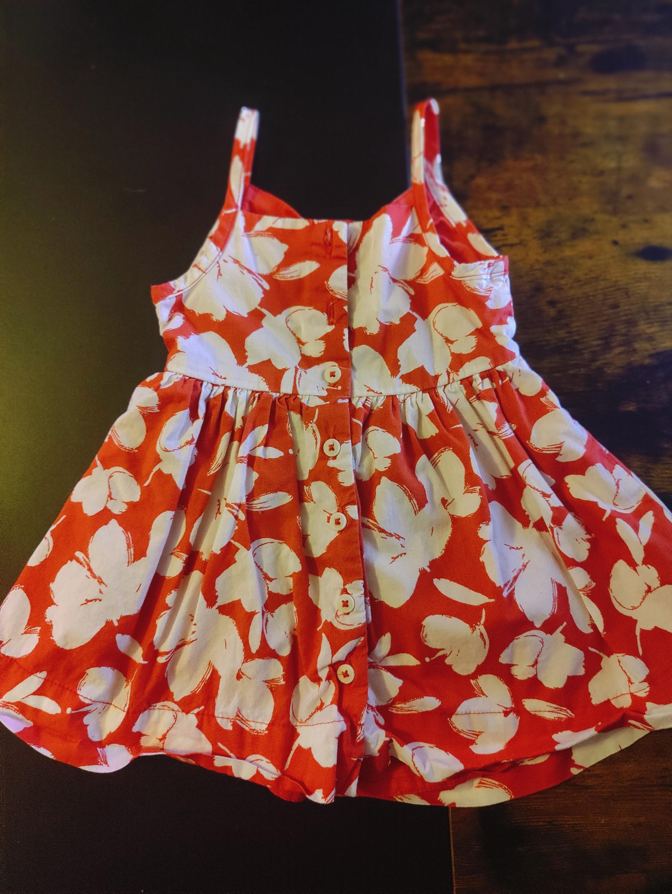 Baby Girl Gap Orange Dress