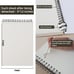 Sketch Book, Top Spiral Bound Sketch Pad, 2 Packs 100-Sheets Each 9 x 12