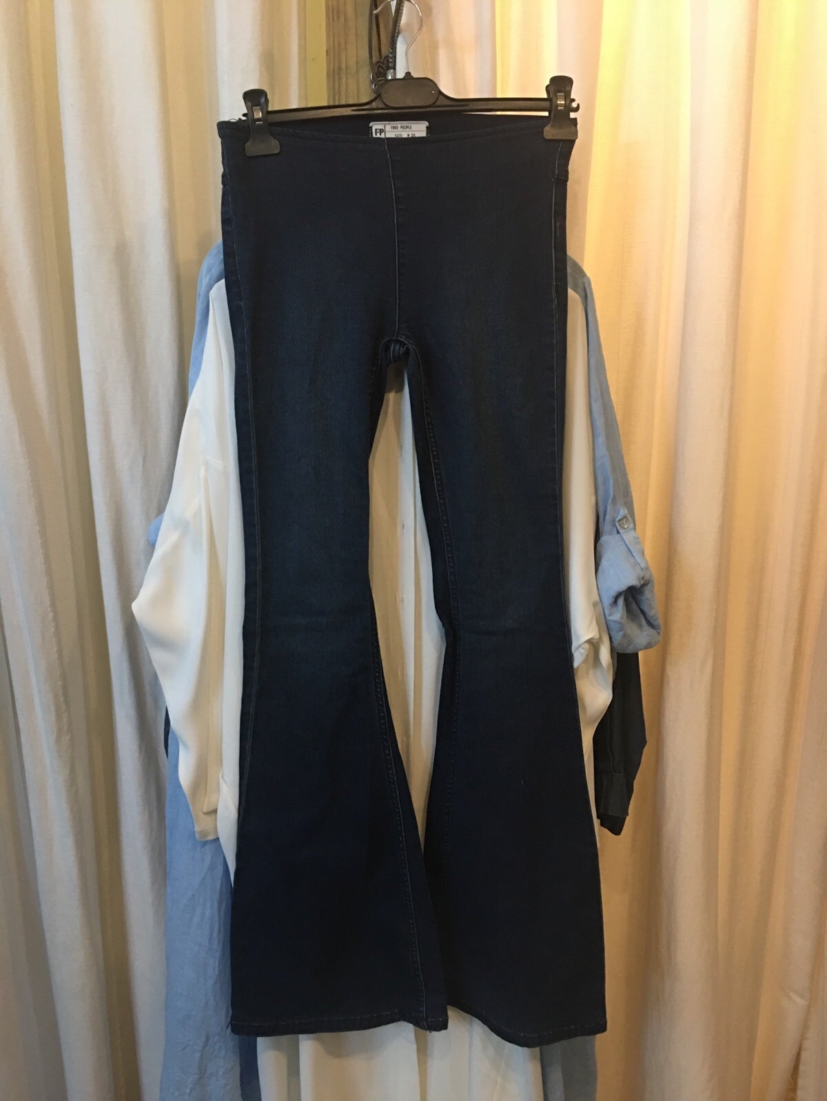 ✨FREE PEOPLE✨ Denim Bell Bottoms