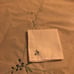 Vintage Scalloped Edge Tablecloth & Matching Napkins
