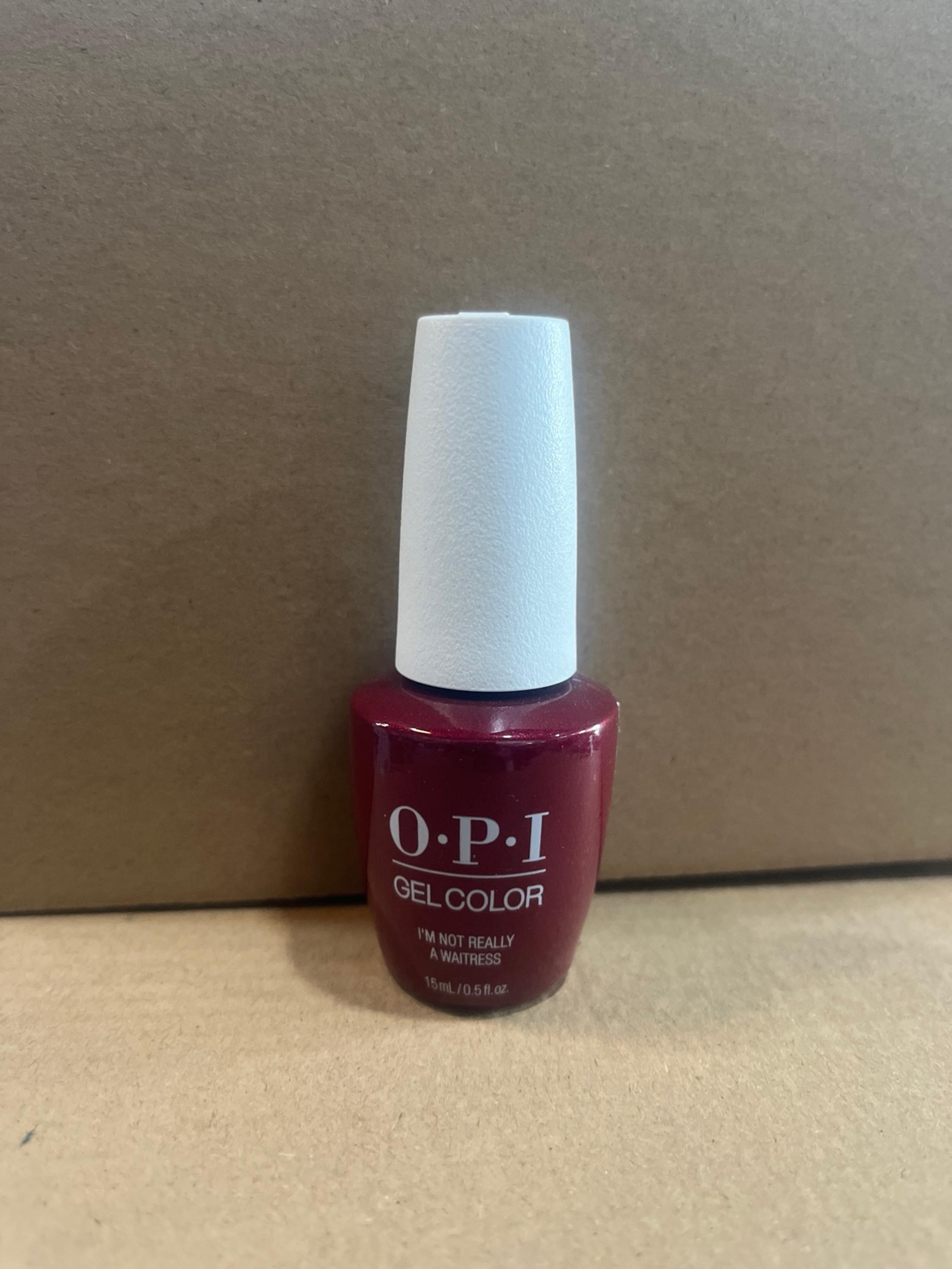 OPI Gel Color Nail Gel Polish I’m Not Really A Waitress new