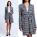 NWT! L'AGENCE ZURI TWEED Half Duster Jacket Size Medium