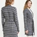 NWT! L'AGENCE ZURI TWEED Half Duster Jacket Size Medium