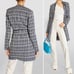 NWT! L'AGENCE ZURI TWEED Half Duster Jacket Size Medium