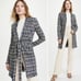 NWT! L'AGENCE ZURI TWEED Half Duster Jacket Size Medium