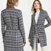 NWT! L'AGENCE ZURI TWEED Half Duster Jacket Size Medium