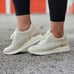 Sports Women's Lace-up Beige Sneakers