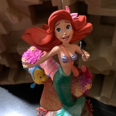 Disney Ariel light up statue (cracked)