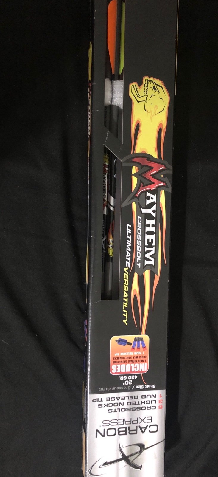 Mayhem crossbolt Package