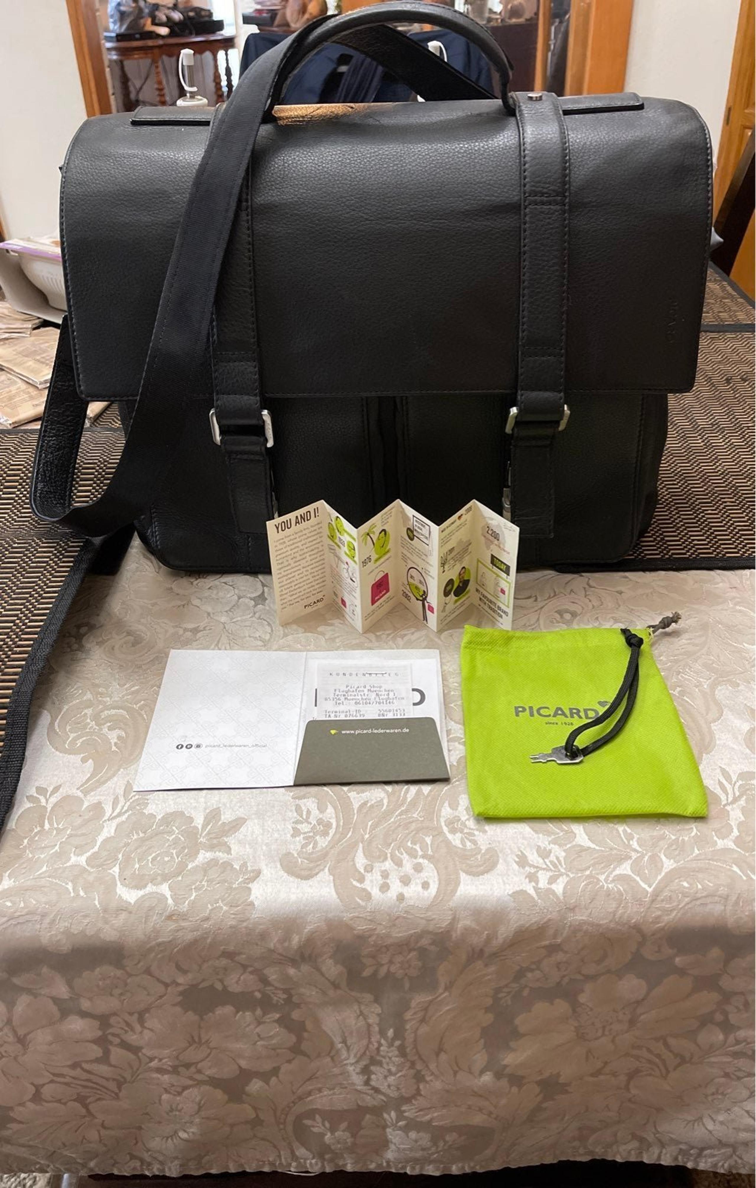 Picard Leather Briefcase "Toscana"