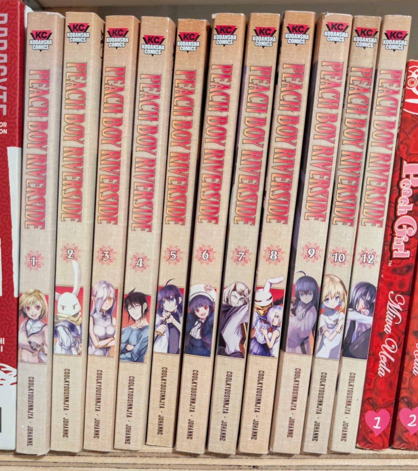 Peach Boy Riverside manga vol 1 - 10