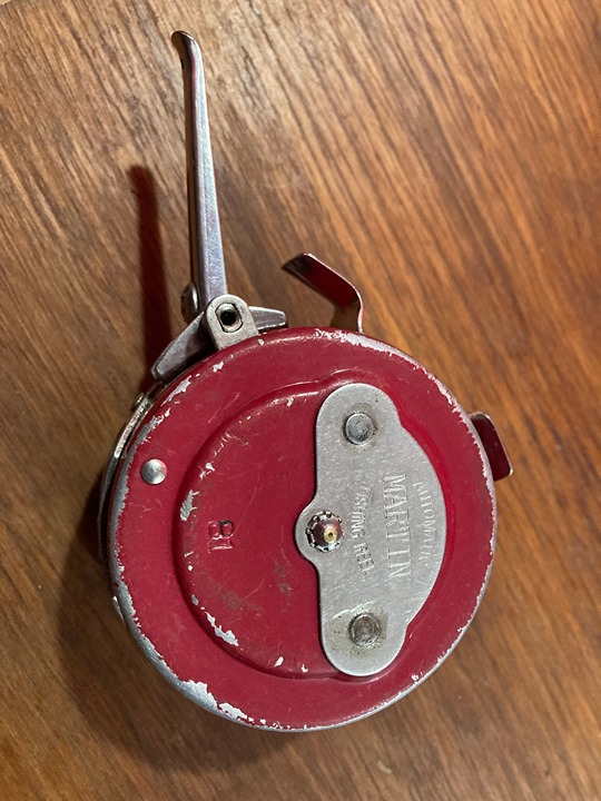 vintage fishing reel fish Automatic Martin Reel 81 fly flyfishing USA U.S.A. #81