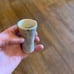 Real moose antler shot glass turned on lathe