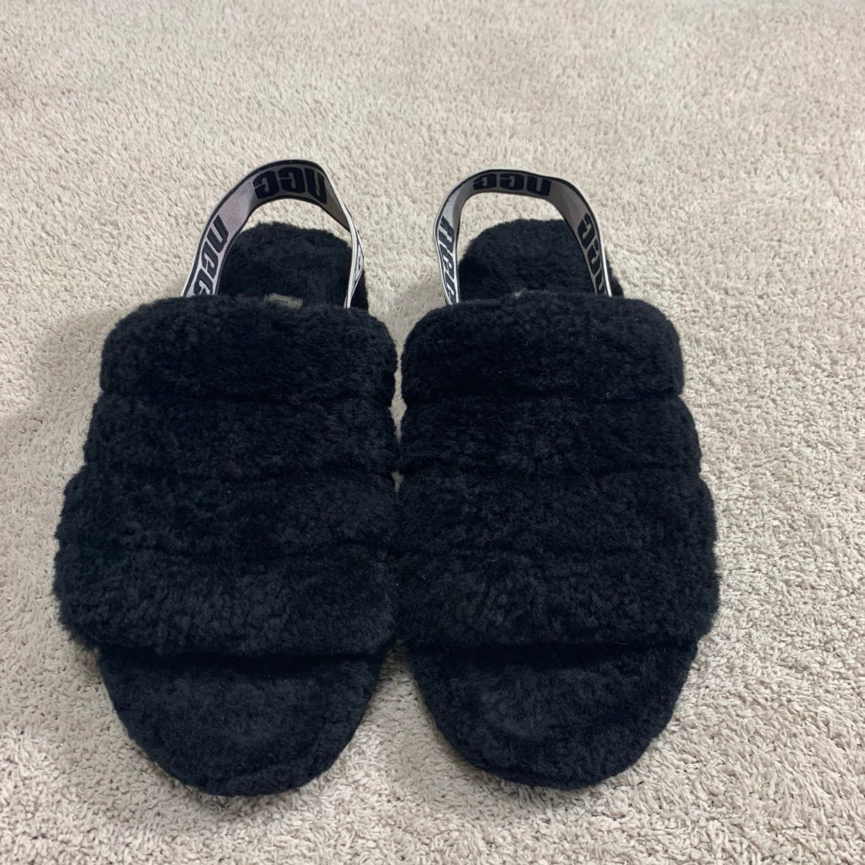 UggFluff Yeah Genuine Shearling Slingbac