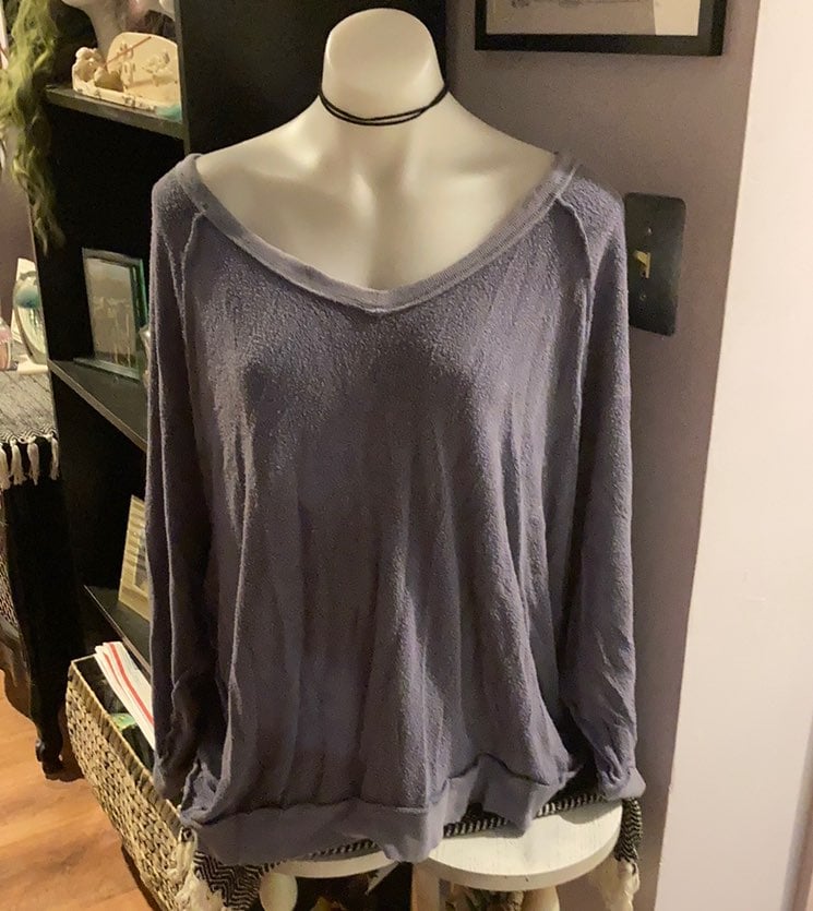 Free People oversized tunic sweater