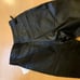 AUTHENTIC LEATHER VINTAGE PANTS BLACK