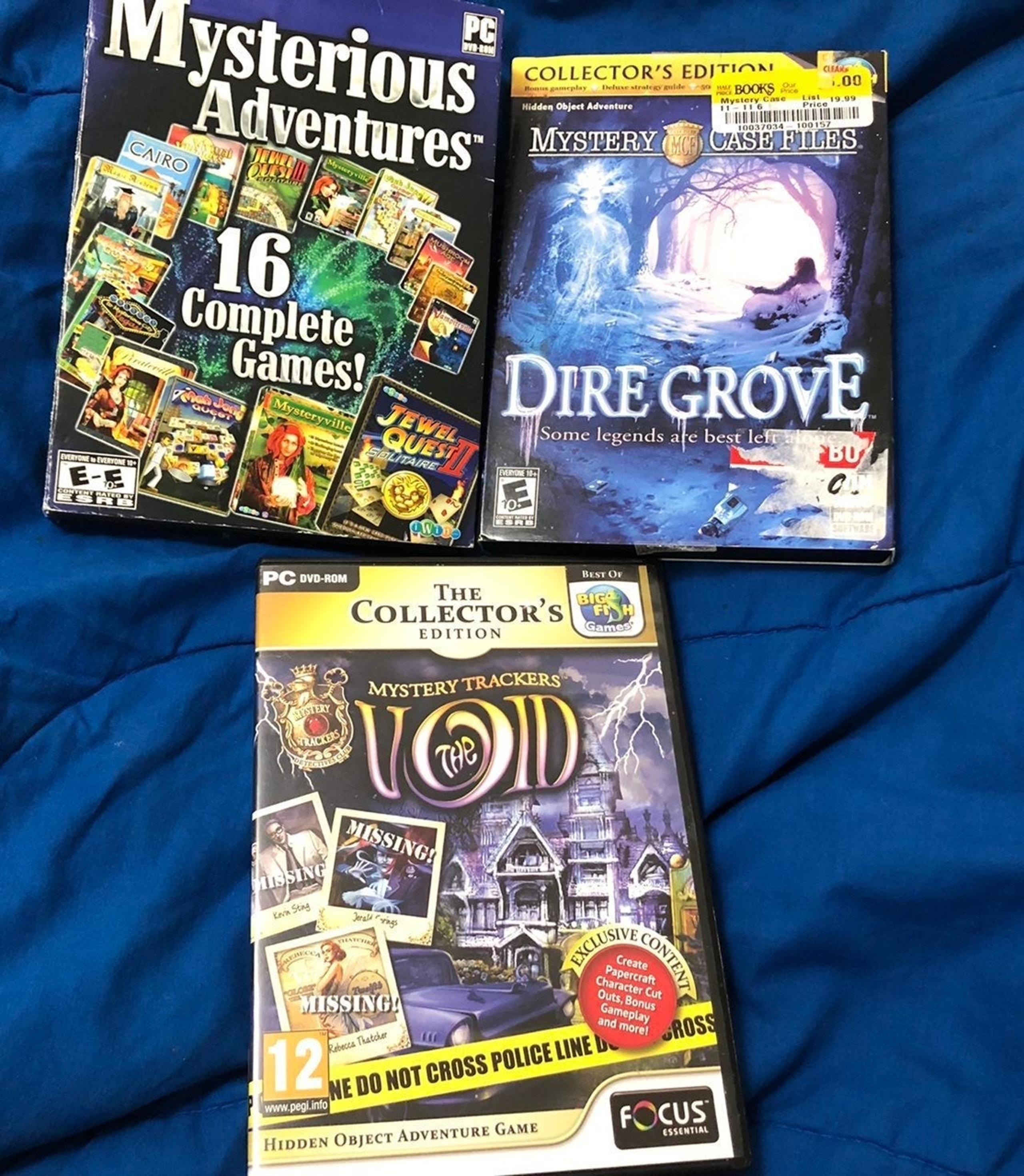 Pc game lot Horror Mystery Jewel Quest