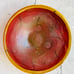 Andreas Meyer Fused Abstract Contemporary Handmade Art Glass Bowl Signed