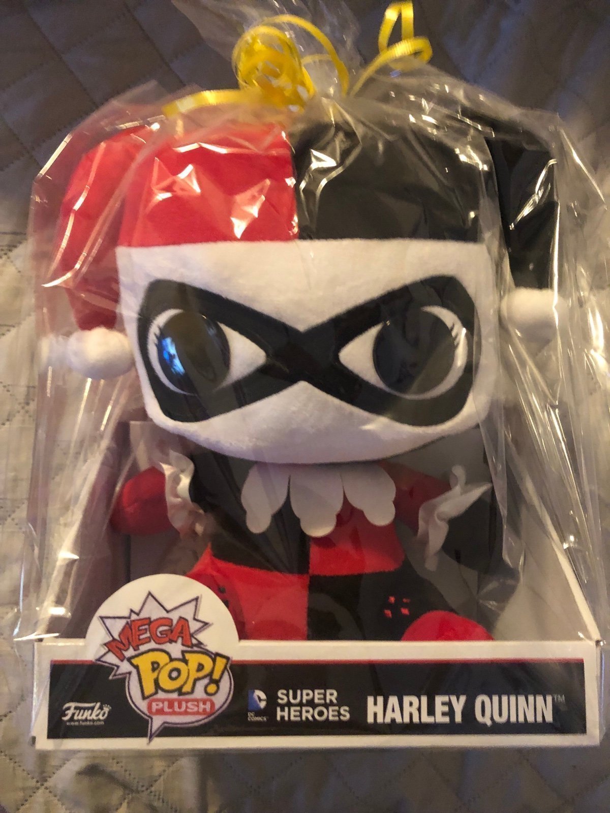 Funko Mega Pop Harley Quinn Plush Toy Super Hero s DC Comics New in Box Mercari