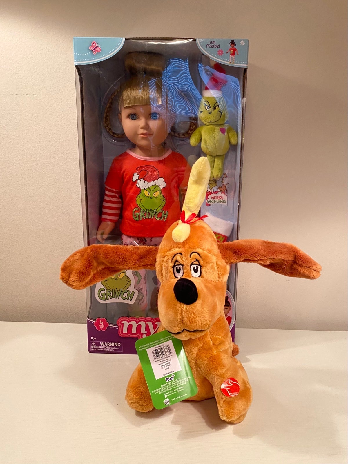my life as grinch blonde doll Cindy Lou Who collectible