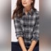 Pendleton Paige 1/2 Zip Pullover Plaid Wool Shirt