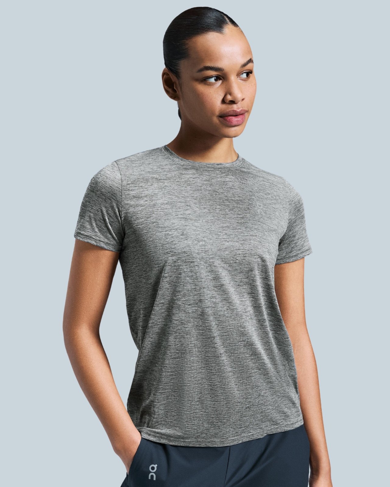 Oncloud Core-T Fullsize in Heather Gray New for Women | Super Sale |Hot Clothing
