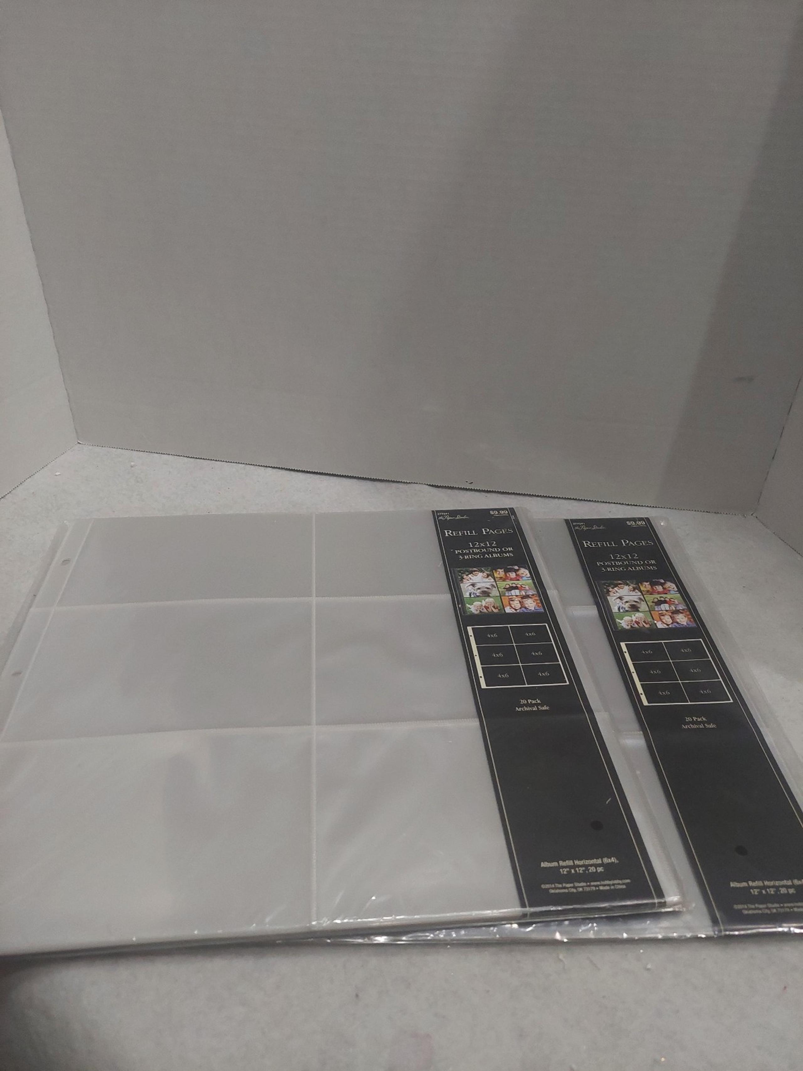 Scrapbook sheet protectors (214)