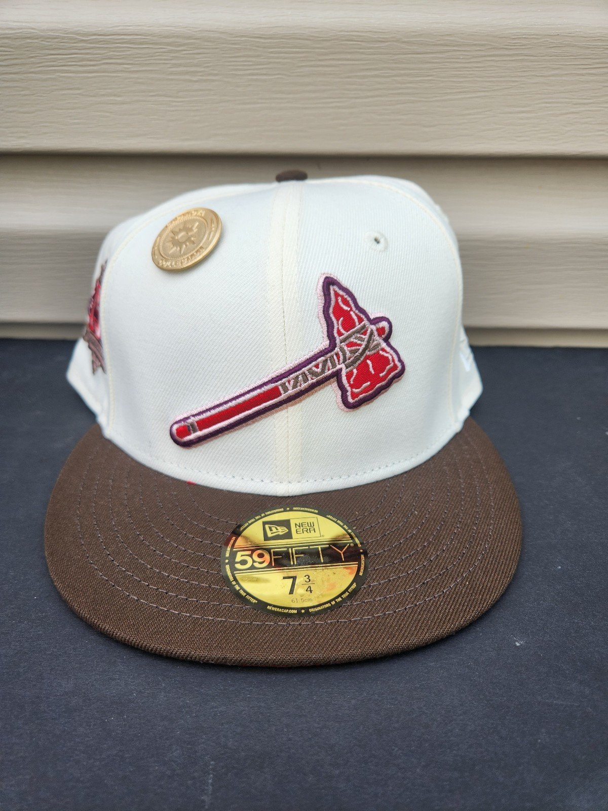 NEW ERA ATLANTA BRAVES (TOMAHAWK) 59FIFTY FITTED - DOUBLE SCOOP