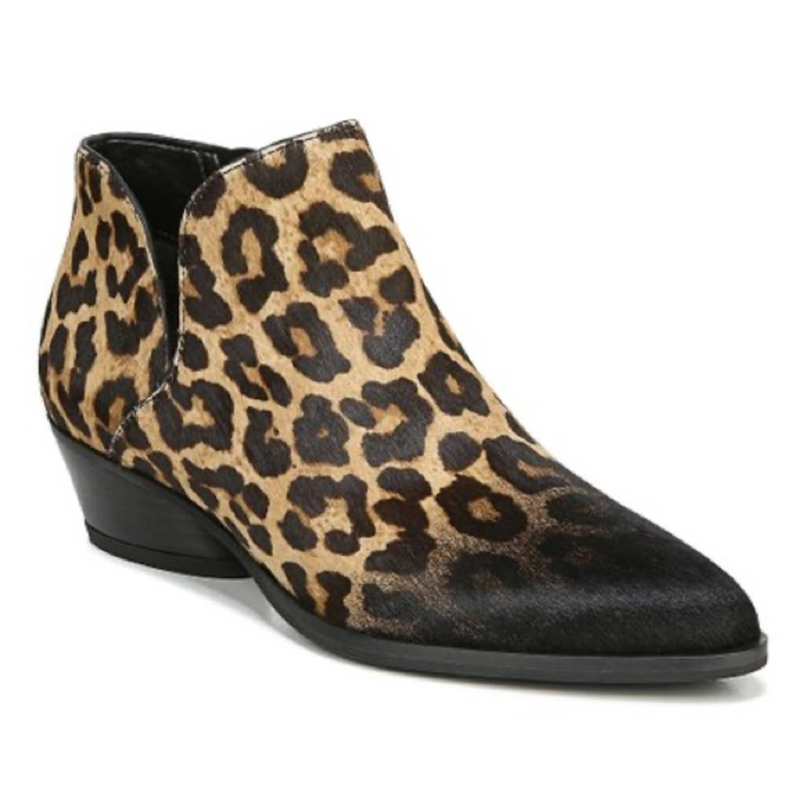 SARTO ‘Shellson2’ Leopard Ankle Boots. Size 6.5