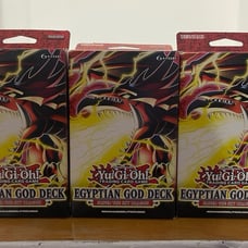 Yu-gi-oh Egyptian God Deck Slifer the Sky Dragon - Lot of 3