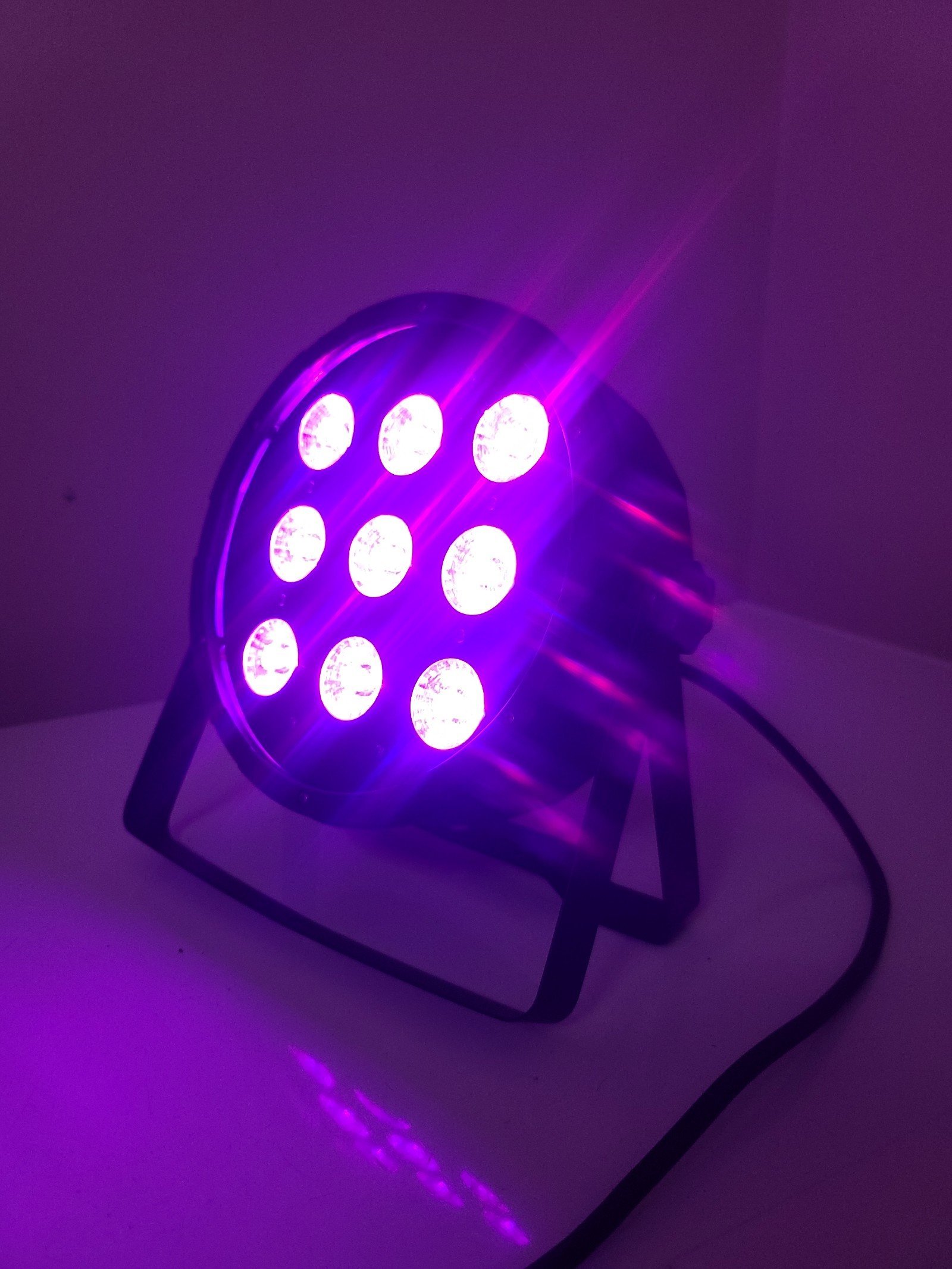 Monoprice RGBW lights 10 watt, x 9 LED