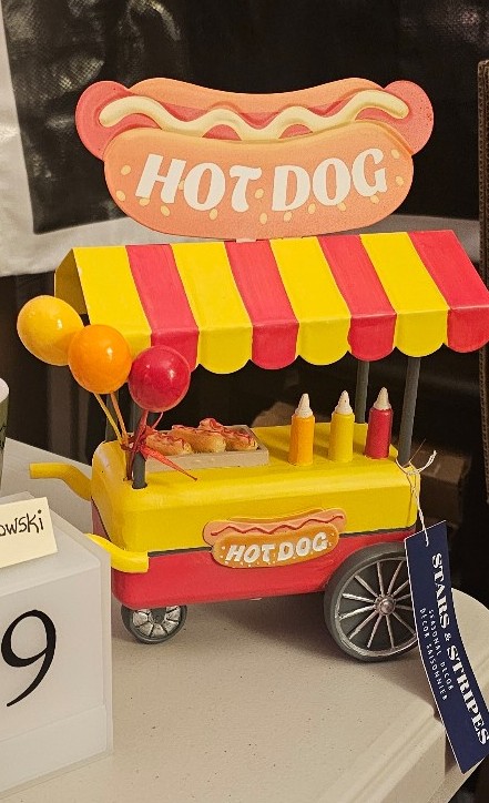 Stars and Stripes Hot Dog cart