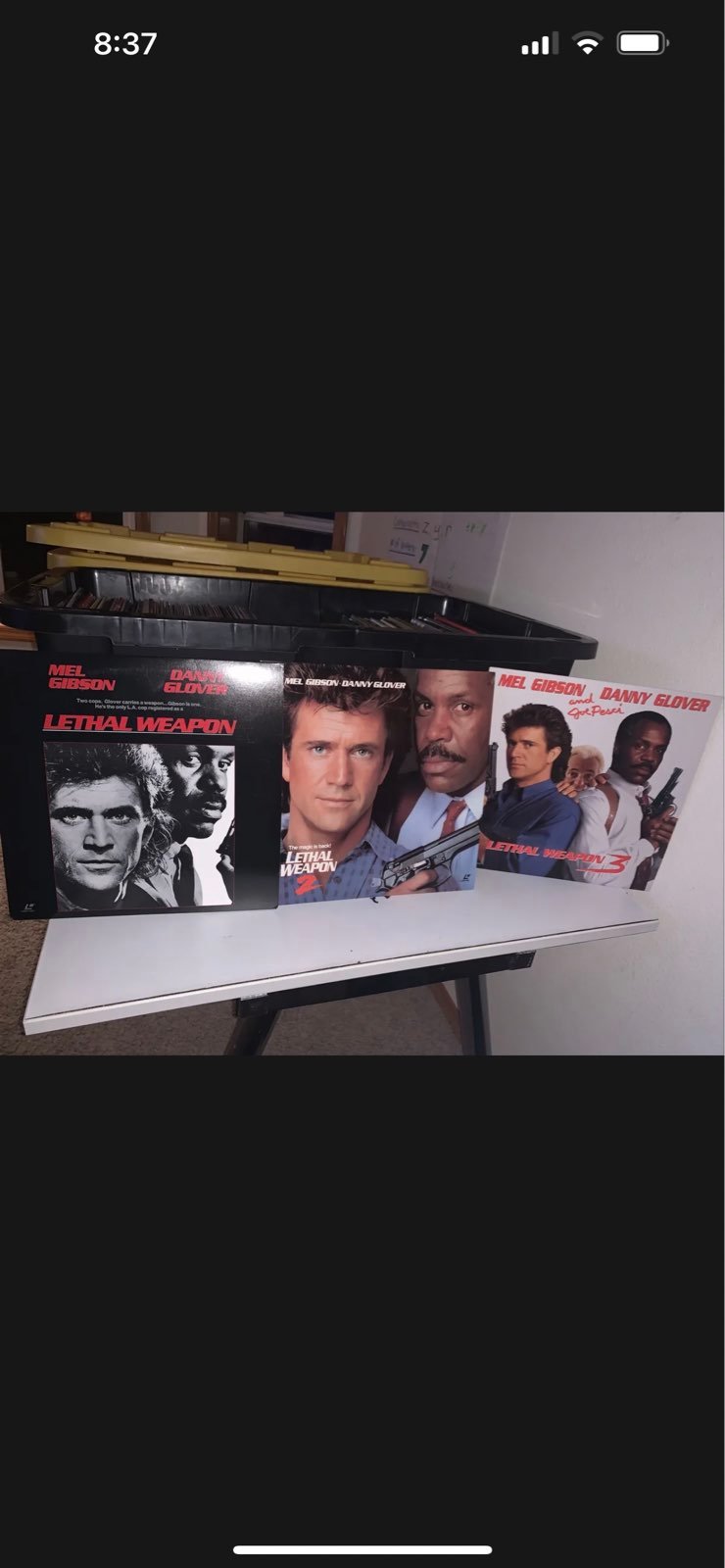 Lethal Weapon Laserdisc Bundle