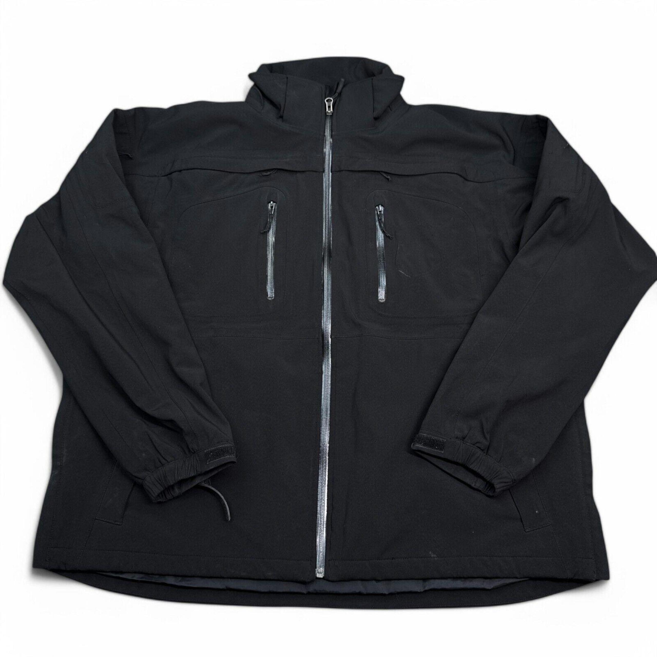 Sabre 2.0 Jacket Mens Size XL Black Full Zip Waterproof - 5.11 Tactical