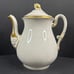 Antique Haviland Limoges Gilded Acorn Coffee/Tea Pot Sugar Bowl and Creamer Set