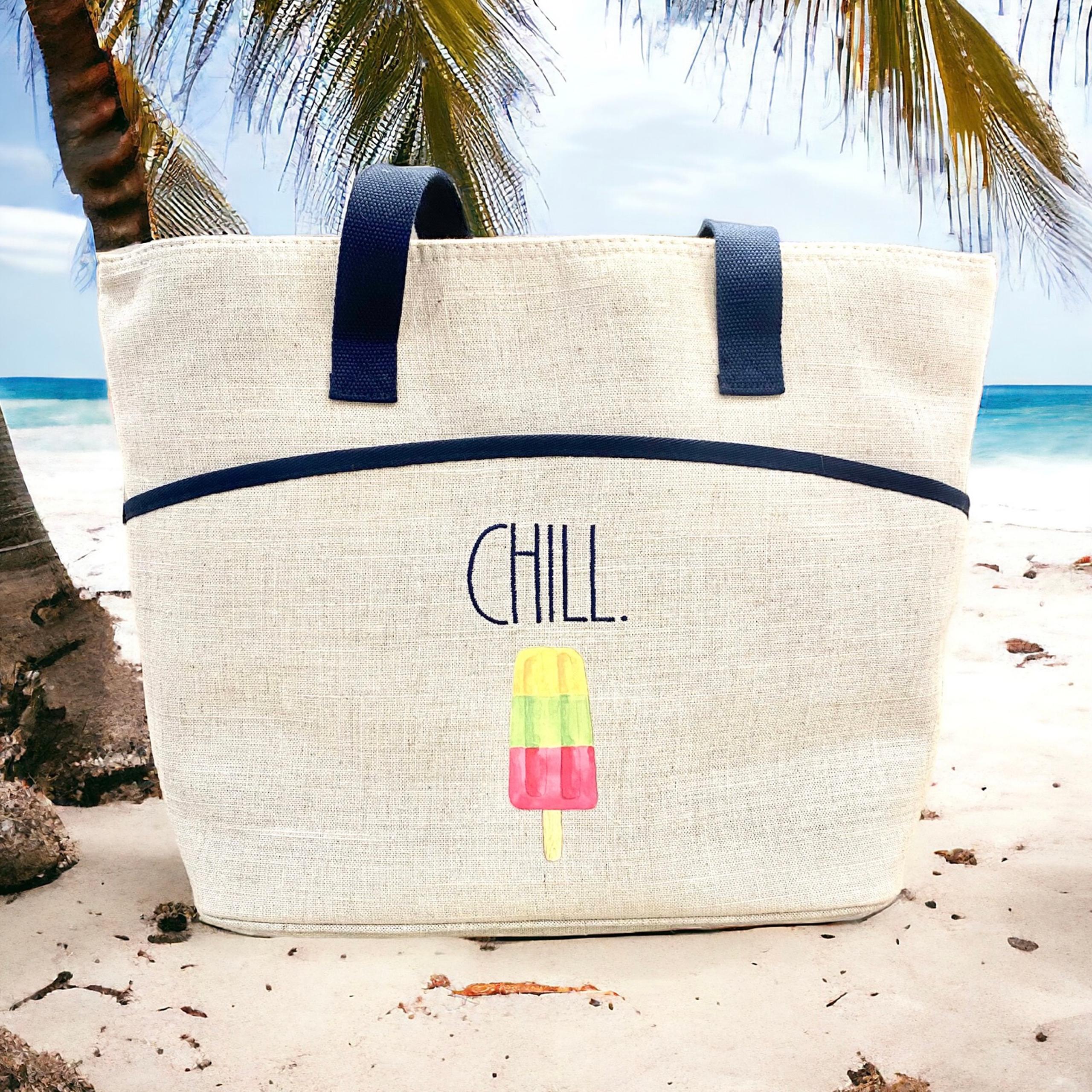 NEW Rae Dunn ‘CHILL’ Large Insulated Tote To Help Keep Food Fresh