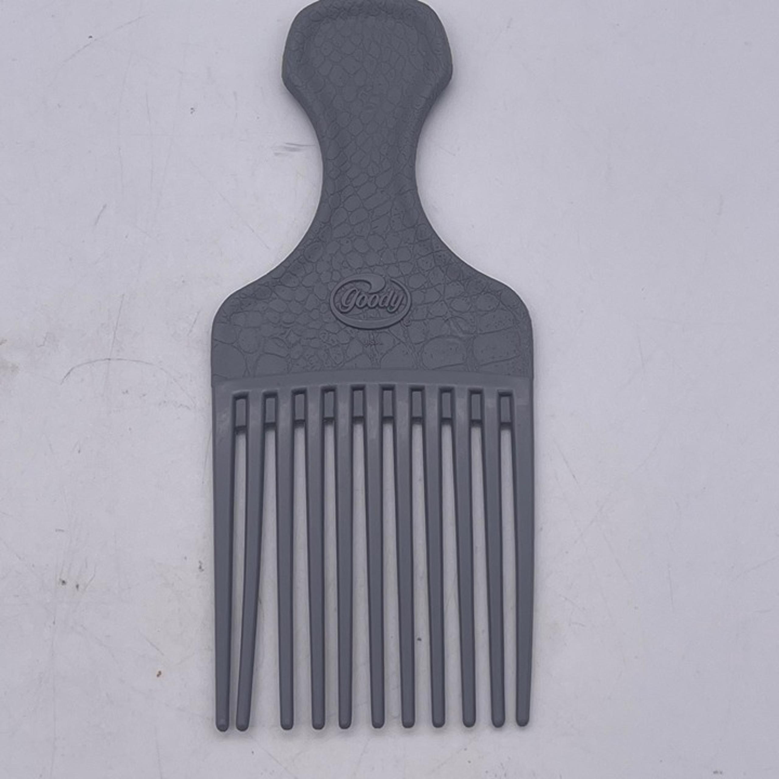 Vintage 90s Goody Gray Wide Tooth Hair Pick Textured Hair Styling Tool D6