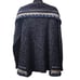 Miss Me Women's Size M Acrylic Cardigan Long Sleeves Drapey Navy Blue