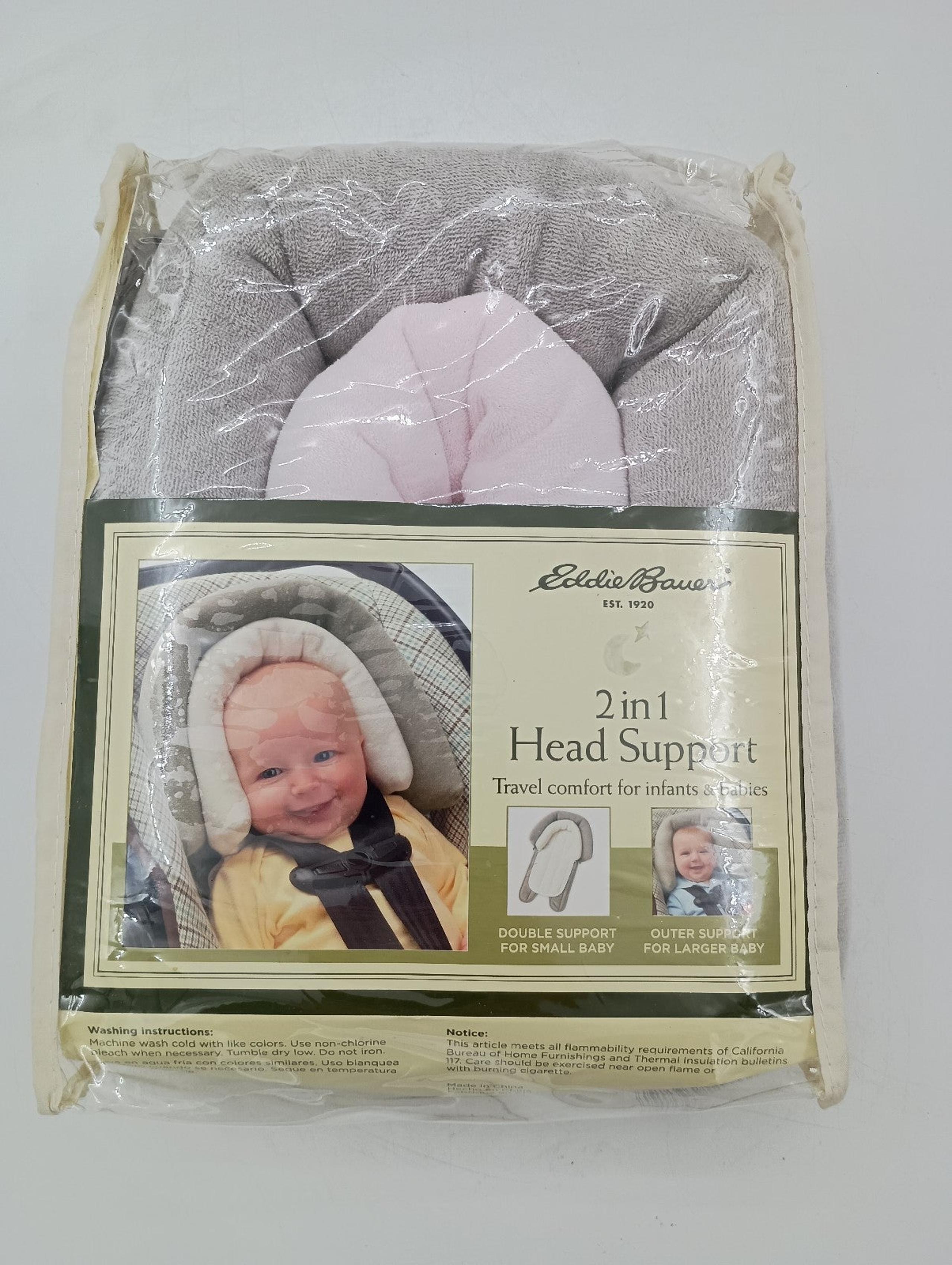 Eddie Bauer 2 in 1 head support travel comfort for infants and babies