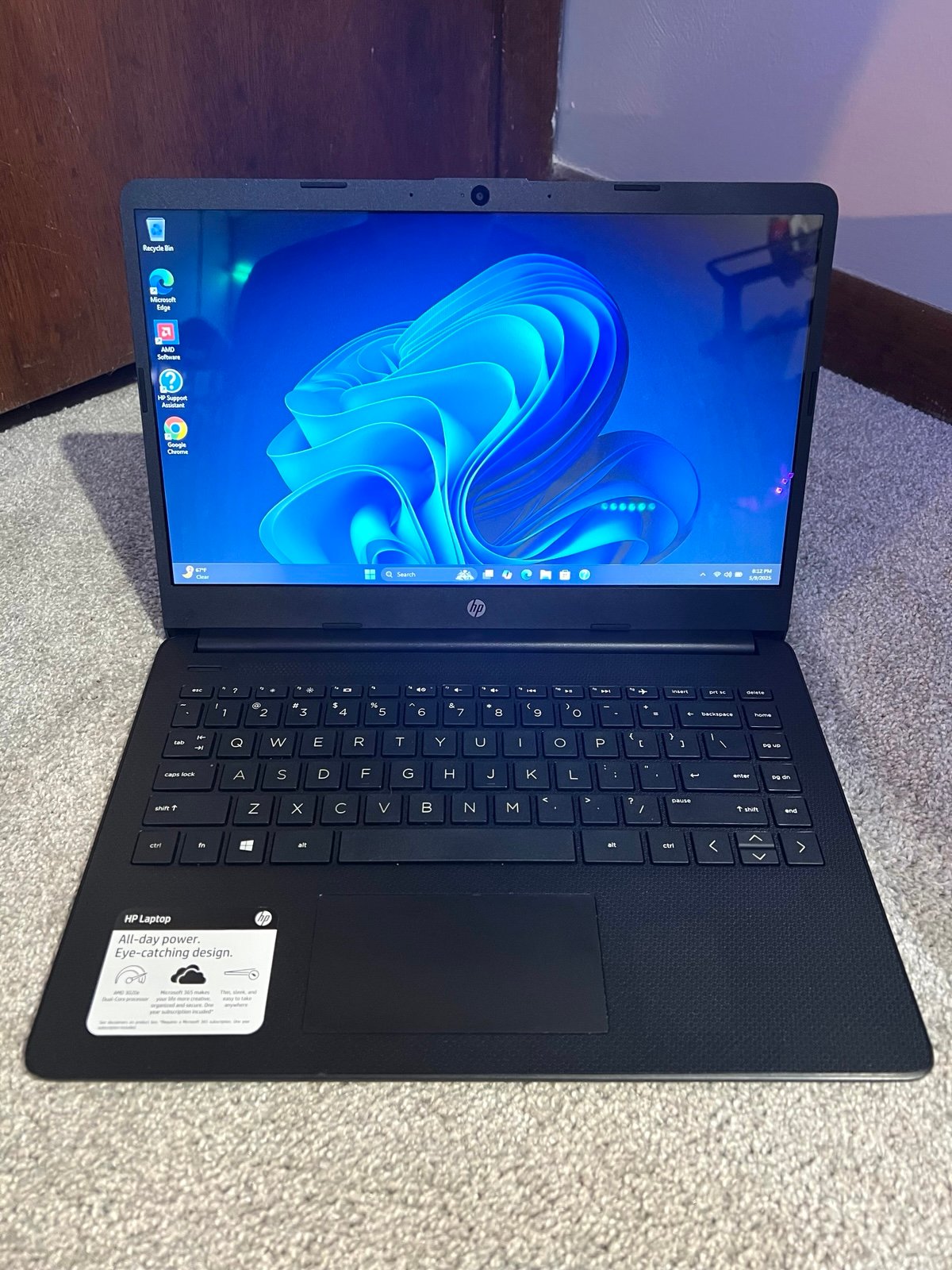 2021 HP 14 inch laptop