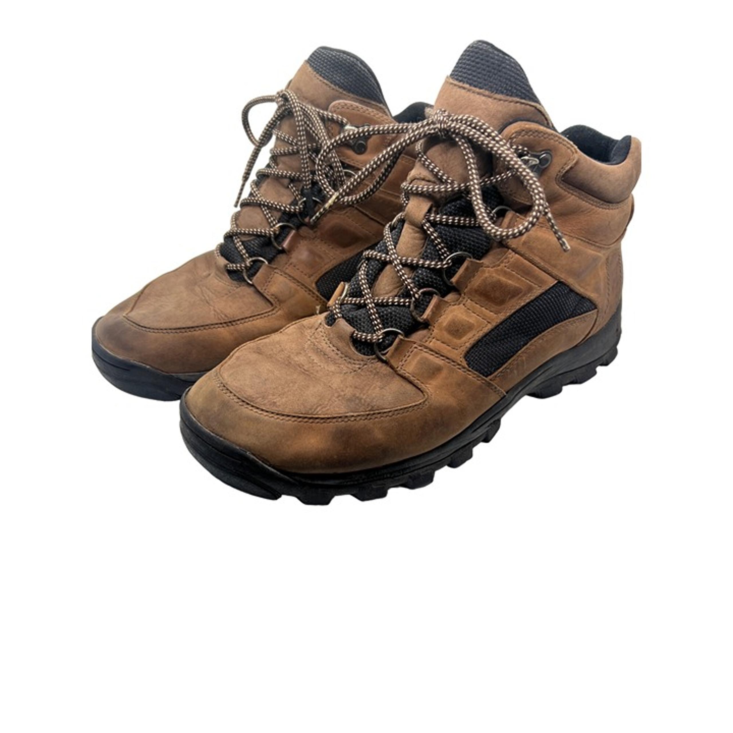 Propet Mens Alpine  M4006 Hiking Boots Leather Upper Size 11 X(E) Brown & Blac