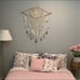 Macrame eye wall hanging